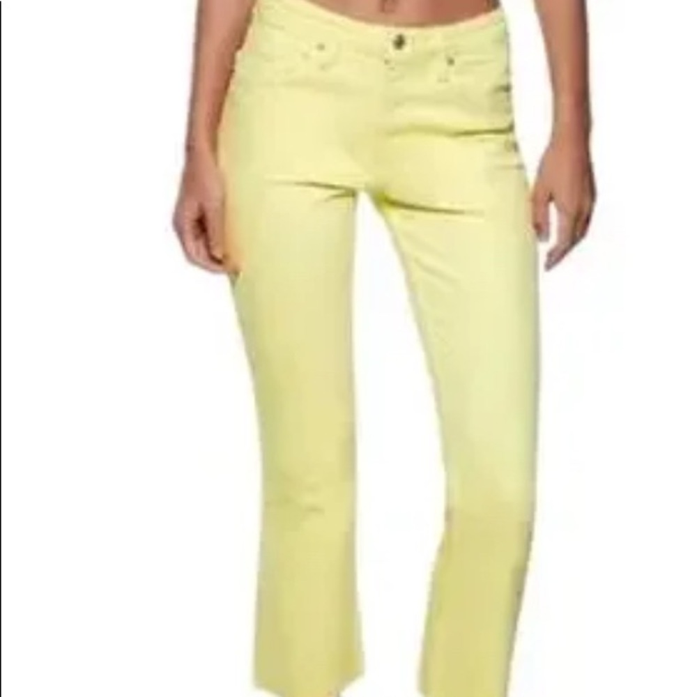 Brand new Zara jeans lime color size 2